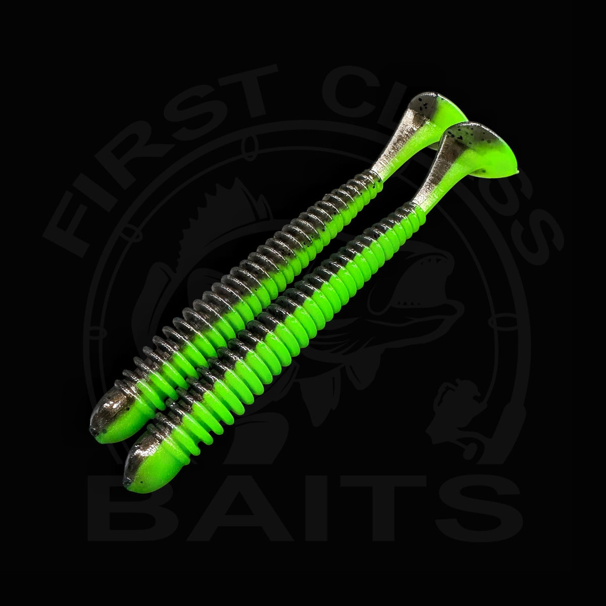 Ripp-Shad – Green Pumpkin UV (9 cm, 12 cm, 16 cm)