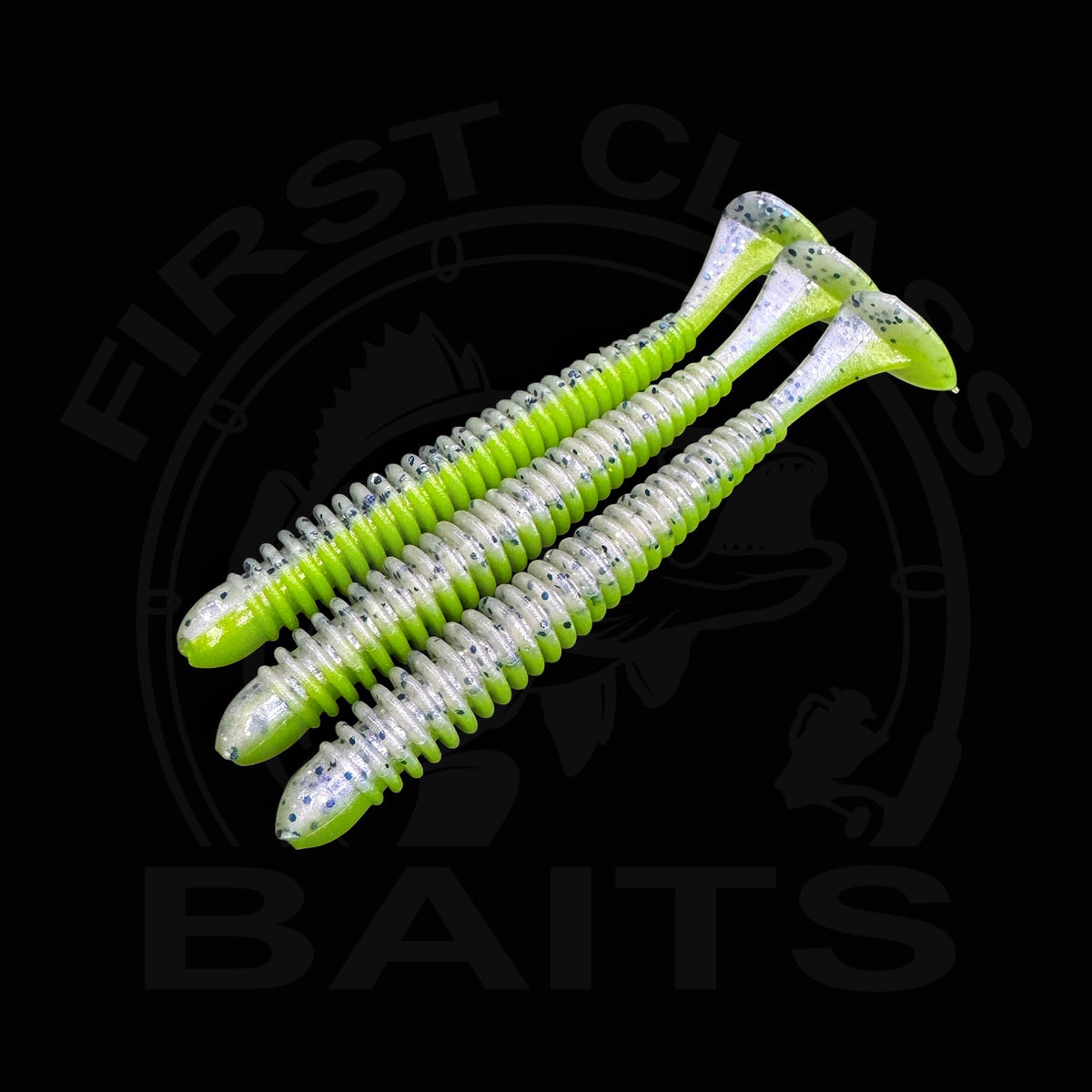 Ripp-Shad - Chartreuse Delight UV (9cm & 12cm)
