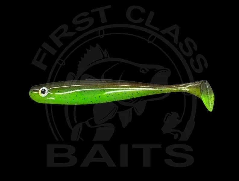 Classy Shiner - Green Pumpkin Chartreuse UV (10cm & 16,5cm)