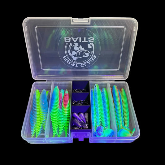 Kickback-Box – Finesse-Set für Zander & Barsch