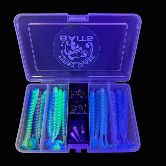 Kickback-Box – Finesse-Set für Barsch & Zander