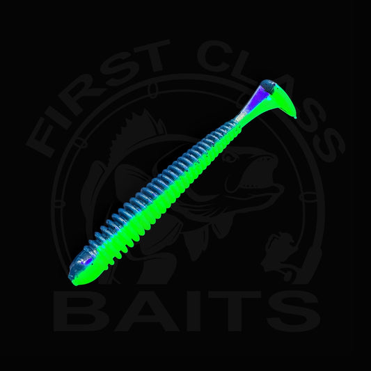 Ripp-Shad – Green Pumpkin UV (9 cm, 12 cm, 16 cm)