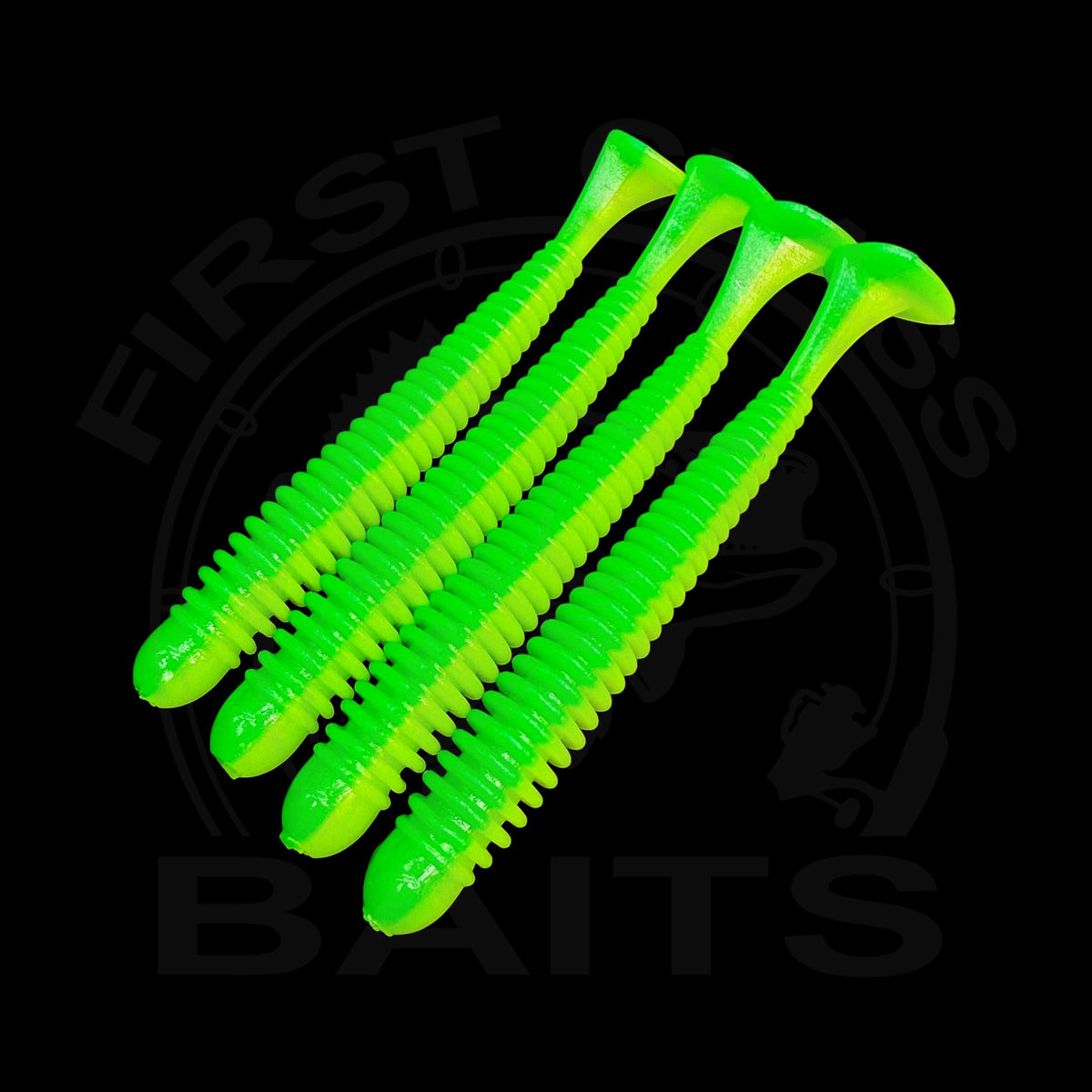 Ripp-Shad – Green Mamba UV (9 cm, 12 cm, 16 cm)