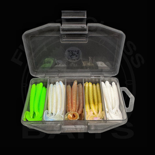 Ripp-Twist Mega Box – 6 cm (60 Stück) | Das ultimative Finesse-Sortiment