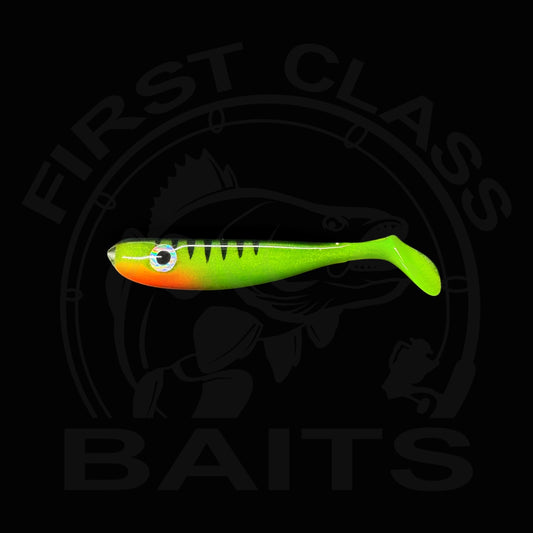 Classy Slim Shad - Fire Perch UV (7,5cm 4 Stk.)