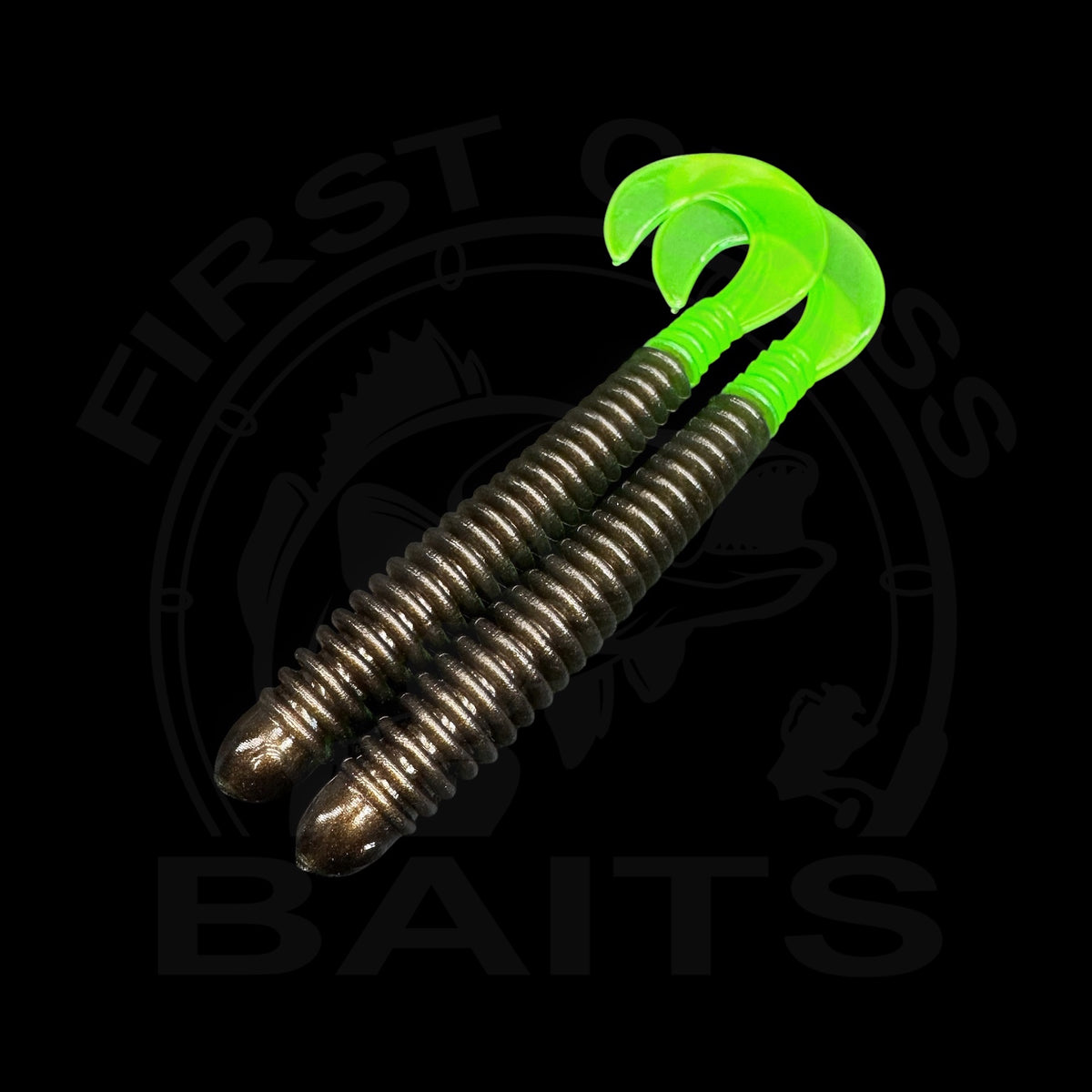 Ripp-Twist – Green Pumpkin UV (6 cm, 11 cm, 16 cm)