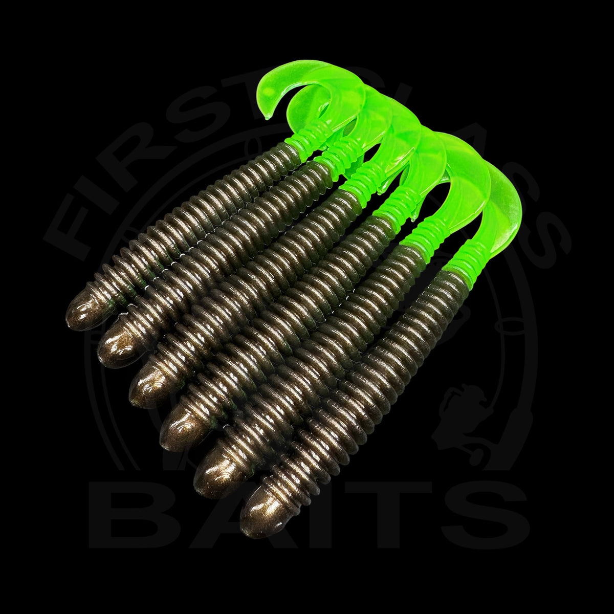 Ripp-Twist – Green Pumpkin UV (6 cm, 11 cm, 16 cm)