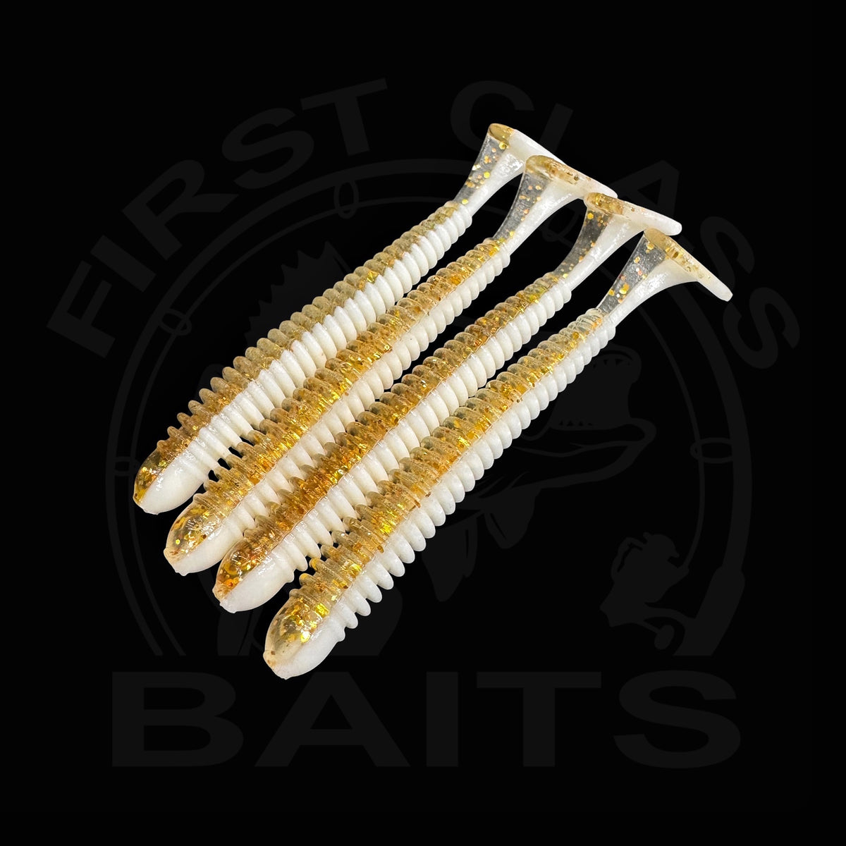 Ripp-Shad - White Nugget (9cm, 12cm, 16cm)