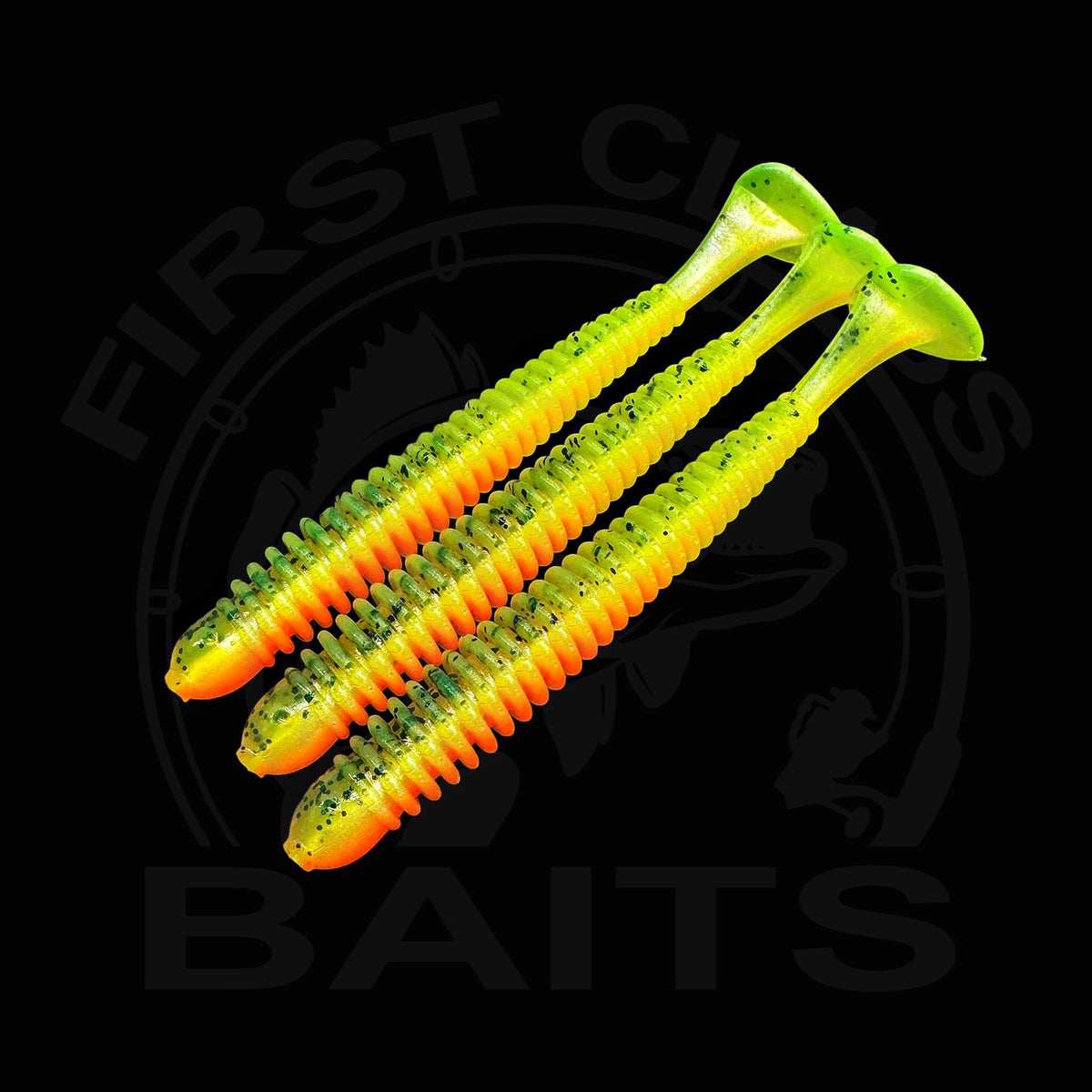 Ripp-Shad - Firetiger UV (12cm 3 Stk.)