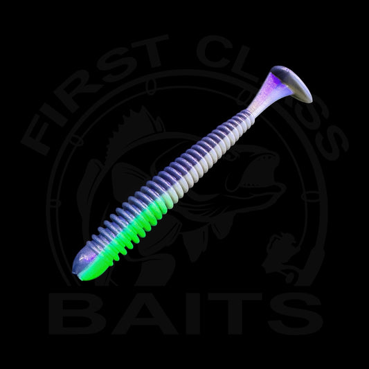 Ripp-Shad - Toxic Lime UV (9cm, 12cm, 16cm)