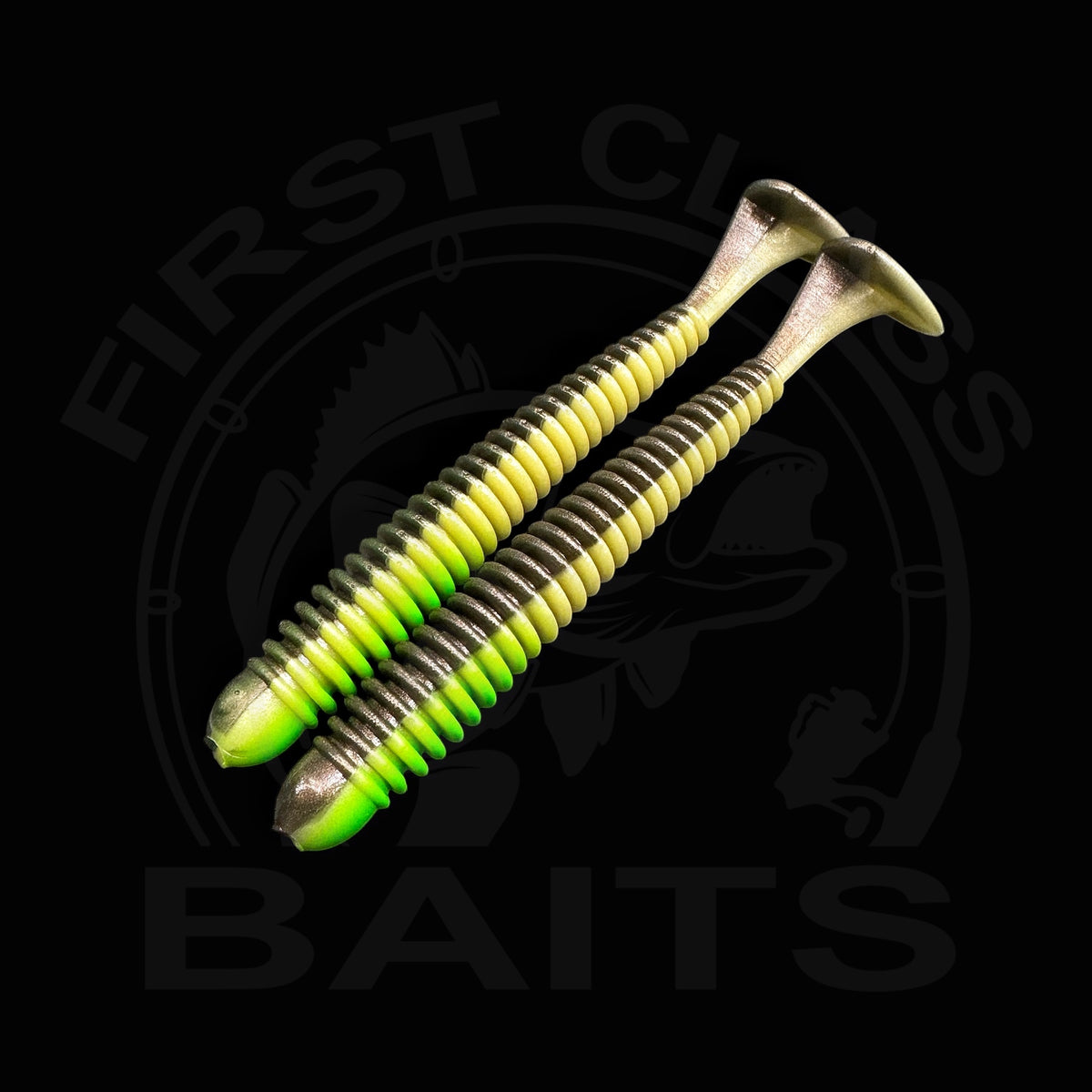 Ripp-Shad - Toxic Lime UV (9cm, 12cm, 16cm)