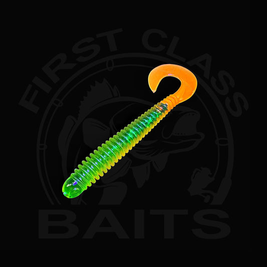 Ripp-Twist – Toxic Perch UV (11 cm - 4 Stk.)