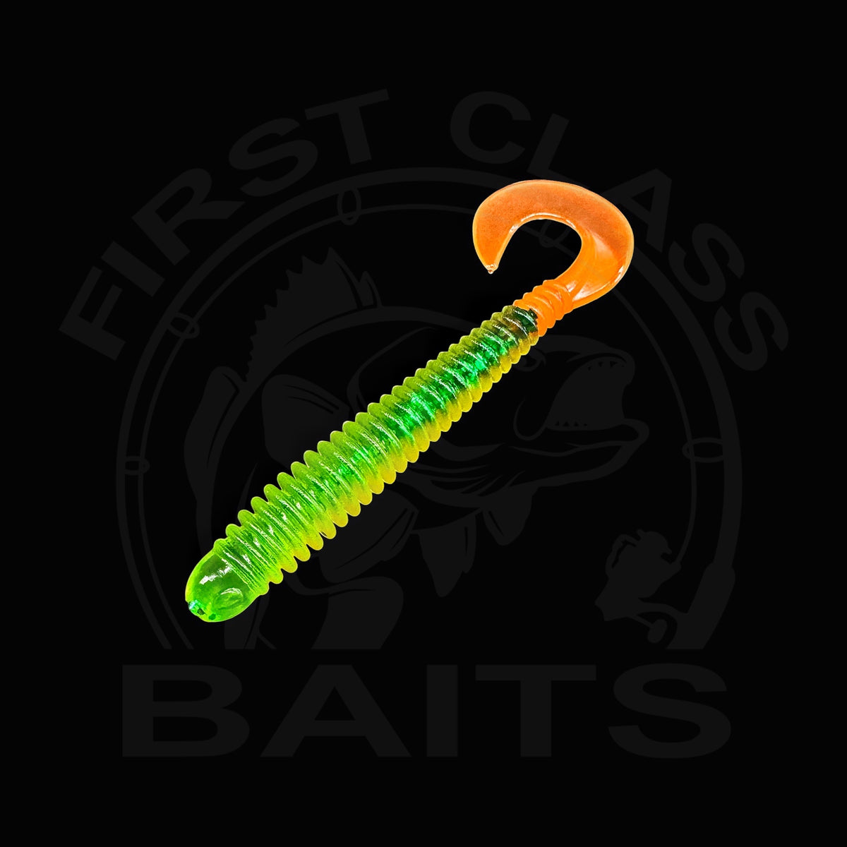 Ripp-Twist – Toxic Perch UV (11 cm - 4 Stk.)