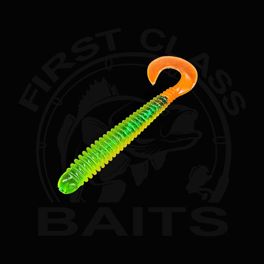 Ripp-Twist – Toxic Perch UV (11 cm - 4 Stk.)