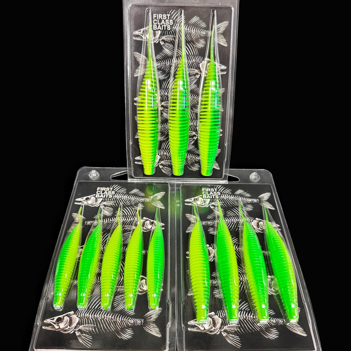 Rippchen - Green Mamba UV (7cm 10cm 12cm 15cm)