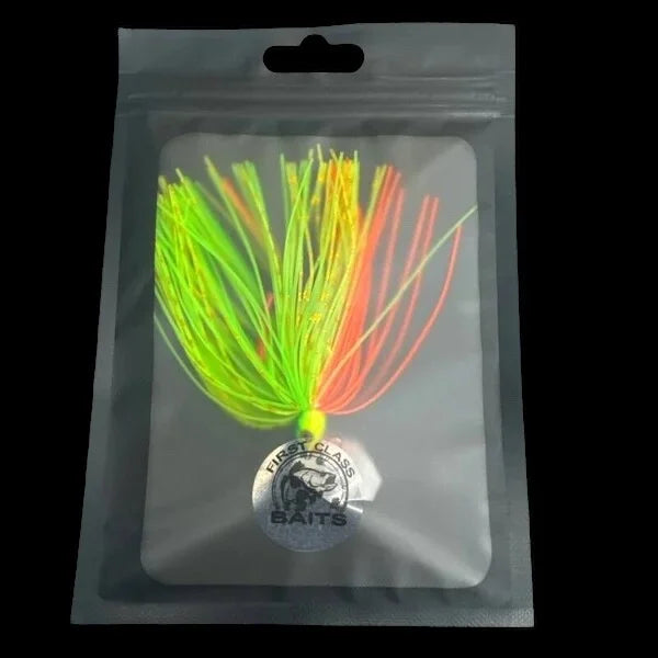 Bladed Jig 7g Firetiger UV (inkl. Rippchen)