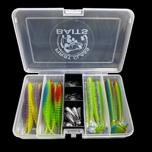 Kickback-Box – Finesse-Set für Zander & Barsch