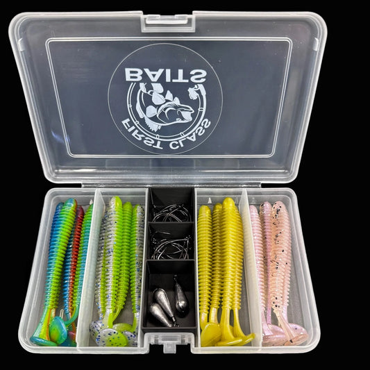 Kickback-Box – Finesse-Set für Barsch & Zander
